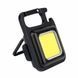 Светодиодный мини фонарь на магните Cob Rechargeable Keychain Light EM7795 фото 1