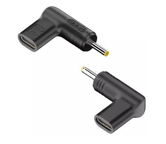 Переходник USB Type-C на DC 3.5x1.35mm + PD Triger 19.5V 100W для Asus зарядки ноутбука от повербанка EM8183 фото