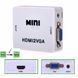 Конвертер видеосигнала HDMI на VGA преобразователь HDMI2VGA - адаптер переходник EM7280 фото 3