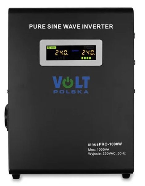 Источник бесперебойного питания Volt Polska SINUS PRO 1000 W 12/230V солнечный инвертор UPS EM8472 фото
