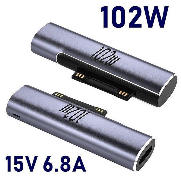 Type-c Surface переходник 15V PD 102W зарядки для microsoft Surface Pro 6 5 4 3 Laptop Book 2 1 Pro Go EM7560 фото