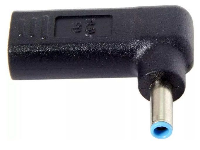 Переходник USB Type-C на DC 4.5&times;3.0*0.6 + PD Triger 19.5V 100W для HP зарядки ноутбука от повербанка EM8187 фото