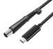 10шт. USB Type-C 65W кабель питания DC&nbsp;7.4&times;5.0*0.6 HP для зарядки ноутбука от повербанка USB EM8415 фото 1