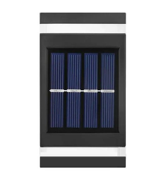 Уличный фасадный садовый LED 6 фонарь на солнечной батарее, декоративное освещение, настенний EM7704 фото