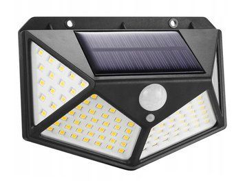 Фонарь на солнечной батарее с датчиком движения CL-100 LED светильник уличный прожектор навесной Solar Motion EM8040 фото