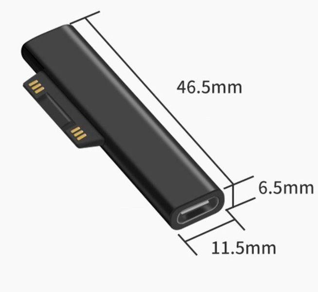 Type-c Surface переходник 15V PD зарядки для microsoft Surface Pro 6 5 4 3 Surface Book 2 1 EM7487 фото