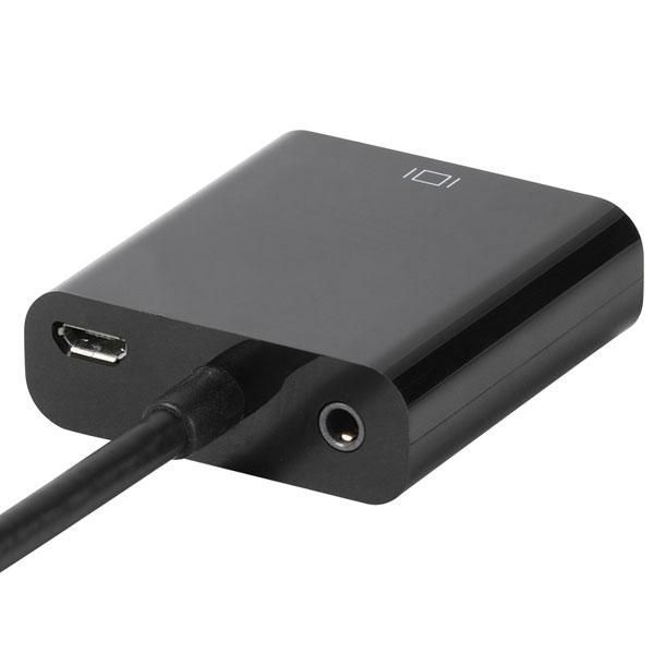 HDMI в VGA адаптер конвертер видео аудио переходник на tv тюнер T2 Xbox с бокс преобразователь Playstation 3 4 EM7286 фото