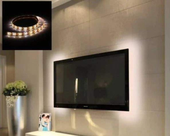 Светодиодная 5V LED лента 100см OEM 5-2835-60 7000K белая негерметичная EM7713 фото