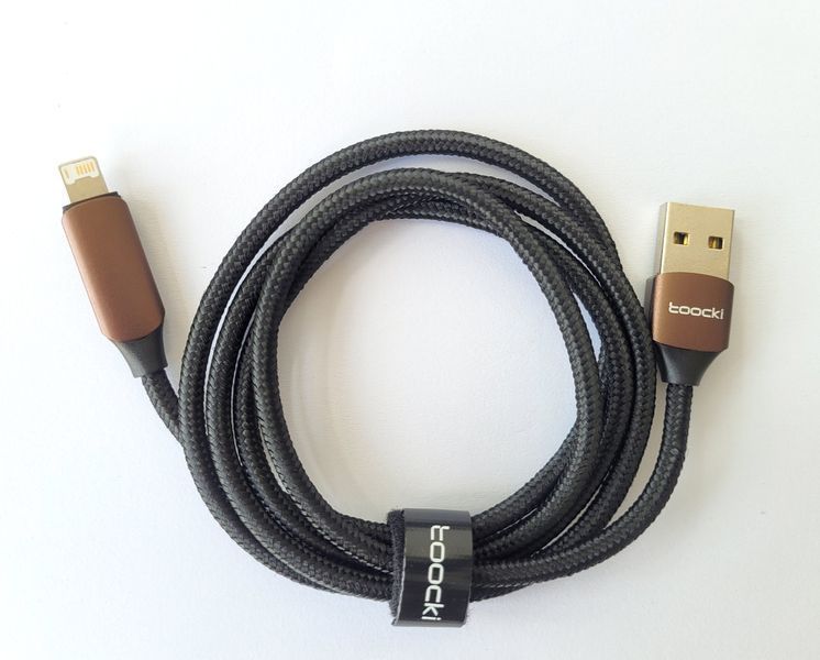Кабель Toocki с дисплеем USB to Lightning PD 2.4A для Apple Iphone 11,12,13,14,Pro Max,Mini,Xs,Xr,X8 iPad быст EM8142 фото