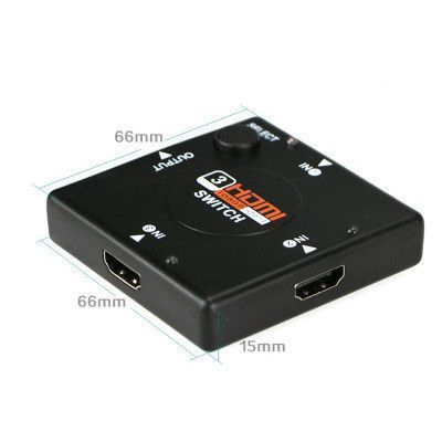 Сплиттер HDMI 3-портовый коммутатор switch 1,4 AV 1080p EM7513 фото