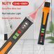 Бесконтактный детектор скрытого провода NJTY T-02A индикатор тестер напряжений со световым и звуковым сигналом EM8480 фото 3