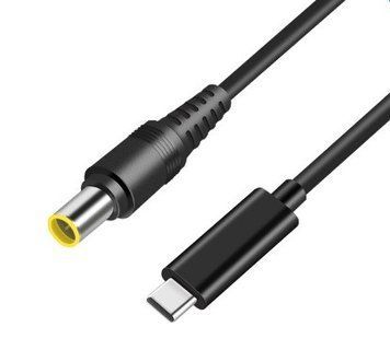 10шт. USB Type-C 65W кабель питания DC 7.9&times;5.6 Lenovo для зарядки ноутбука от повербанка USB EM8423 фото