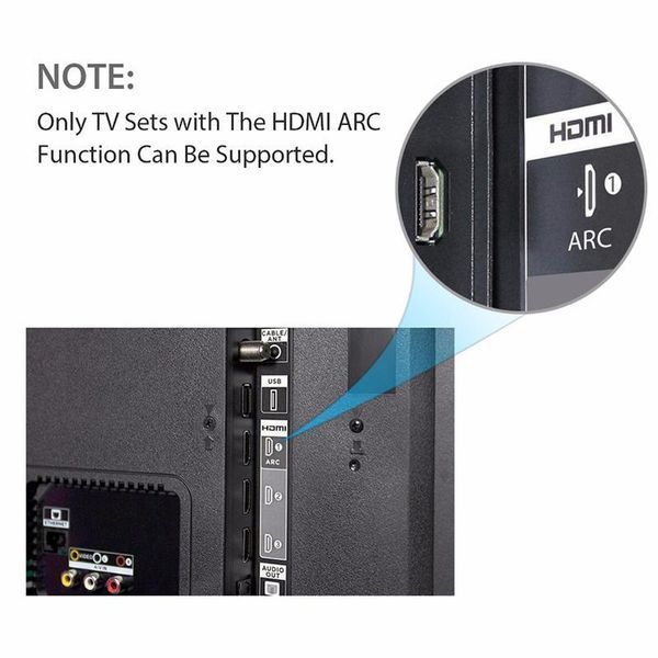 HDMI ARC переходник преобразователь аудио для ТВ в тюльпан 3.5 оптика коаксиал декодер конвертер Audio digital EM7519 фото