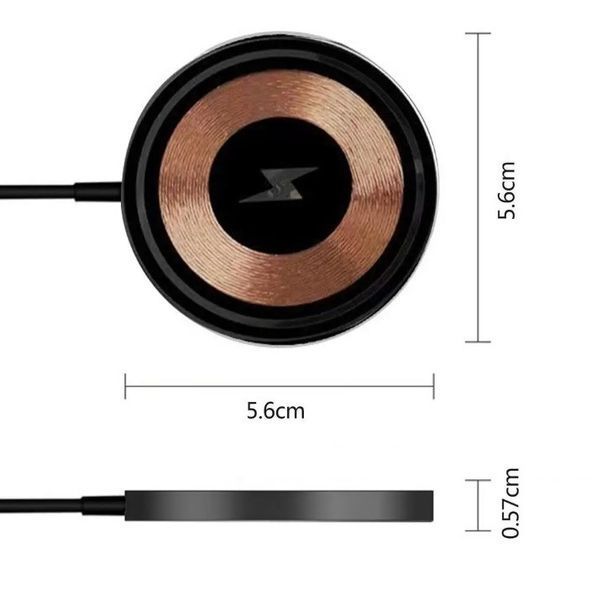 Беспроводное зарядное устройство для MagSafe телефона Apple iPhone Wireless charger 15W беспроводная зарядка EM7881 фото