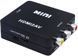 Конвертер HDMI на AV RCA CVBS тюльпан адаптер преобразователь HDMI2AV EM7298 фото 7