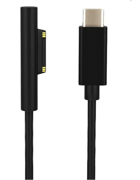 Type-C кабель для microsoft Surface Pro X 8 7 6 5 4 3 планшета 65W 15V 4A быстрая зарядка Book 2/1 EM8253 фото