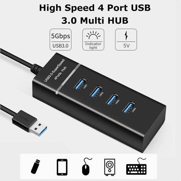 USB-хаб USB 3.0 на 4 порта с питанием разветвитель usb-hub EM7586 фото