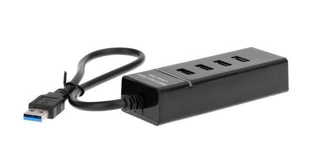 USB-хаб USB 3.0 на 4 порта с питанием разветвитель usb-hub EM7586 фото