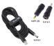USB Type-C 100W кабель питания и переходник DC 4.0&times;1.35 Asus для зарядки ноутбука от повербанка USB EM8323 фото 1