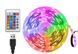 Светодиодная лента LED RGB гирлянда USB от повербанка 5 V с пультом режимы 10 м разноцветная EM7933 фото 1
