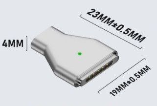 Магнитный адаптер питания Type-C на Magsafe 3 PD 140W 28V/5A переходник для Apple MacBook EM8205 фото