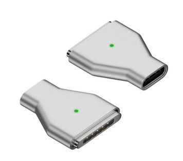 Магнитный адаптер питания Type-C на Magsafe 3 PD 140W 28V/5A переходник для Apple MacBook EM8205 фото