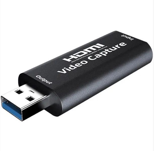 Адаптер для подключения видеоприставки к ноутбуку HDMI - USB 2,0 записи экрана и сдержанный конвертер внешняя EM8383 фото
