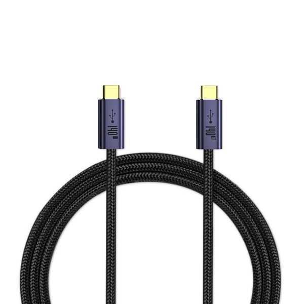 Кабель питания Type-C на Type-C PD 3.1 140W 150 см. USB 2.0 QC 3.0 быстрая зарядка и передача данных 10Gbps EM7614 фото