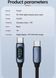 Кабель Toocki Type-C PD 100w Fast Charge с дисплеем QC 3.0 200см провод для быстрой зарядки и передачи данных EM7902 фото 4