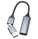 Внешняя видео карта видеозахвата HDMI - USB Type-C для записи экрана и стримов конвертер потокового видео EM8214 фото 1