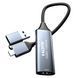 Внешняя видео карта видеозахвата HDMI - USB Type-C для записи экрана и стримов конвертер потокового видео EM8214 фото 5