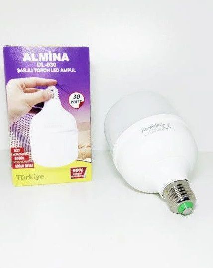 Светодиодная лампочка 30W E27 Almina DL-030 для аварийного освещения EM8340 фото