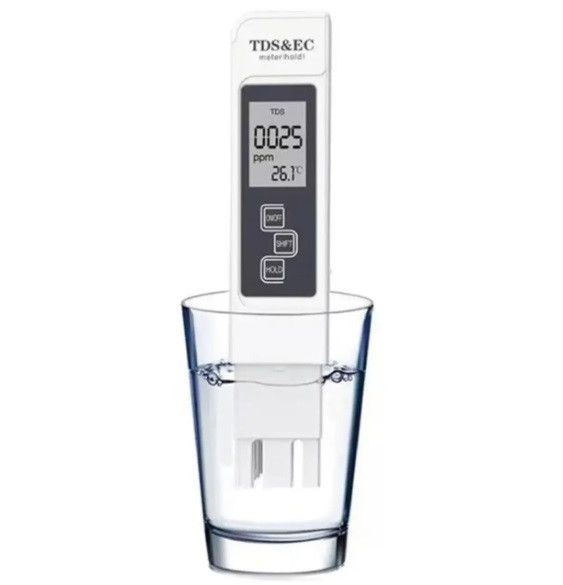Тестер качества воды А1 TDS/EC/TEMP солемер TDS Кондуктомометр ЕС термометр TEMP EM8091 фото