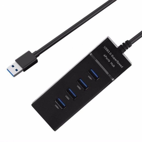USB-хаб USB 3.0 на 4 порта с питанием кабель 120 см. разветвитель usb-hub EM8011 фото