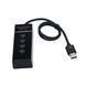 USB-хаб USB 3.0 на 4 порта с питанием кабель 120 см. разветвитель usb-hub EM8011 фото 7