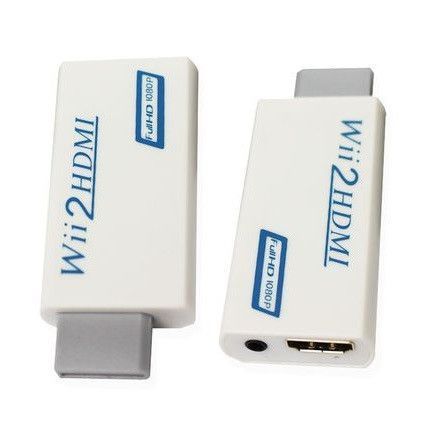 Конвертер Nintendo Wii в HDMI видео аудио 1080p 3,5 адаптер Converter EM8013 фото