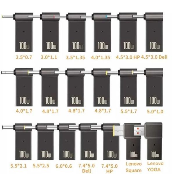 USB Type-C 100W адаптер питания DC 5.5&times;3.0*1.0 Samsung для зарядки ноутбука от повербанка зарядки PD EM8222 фото