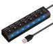 Разветвитель с выключателями USB HUB на 7 порта с выключателями 7SW EM7674 фото 9