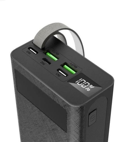Power Bank Aspor A306 30000mAh PD QC/4.0 22.5W USB быстрой зарядкой Type-C Lightning повербанк павербанк EM8298 фото