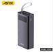 Power Bank Aspor A306 30000mAh PD QC/4.0 22.5W USB быстрой зарядкой Type-C Lightning повербанк павербанк EM8298 фото 10